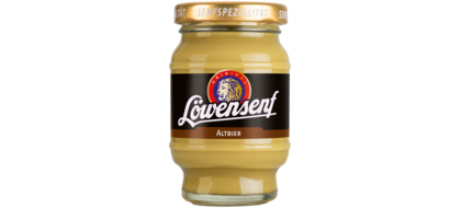 Löwensenf Senfspezialität Altbier (100ml) Tönnchen