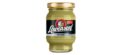 Löwensenf Senfspezialität Wasabi (100ml) Tönnchen