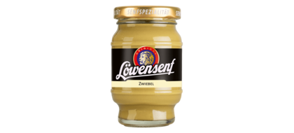 Löwensenf Senfspezialität Zwiebel (100ml) Tönnchen