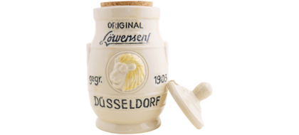 Löwensenf Extra (250 ml) Steinguttopf