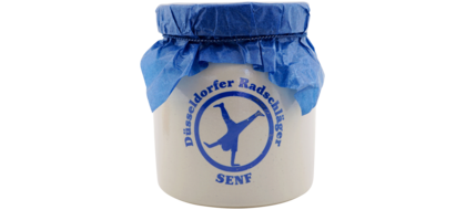 Düsseldorfer Radschläger Senf (250 ml) Steinguttopf